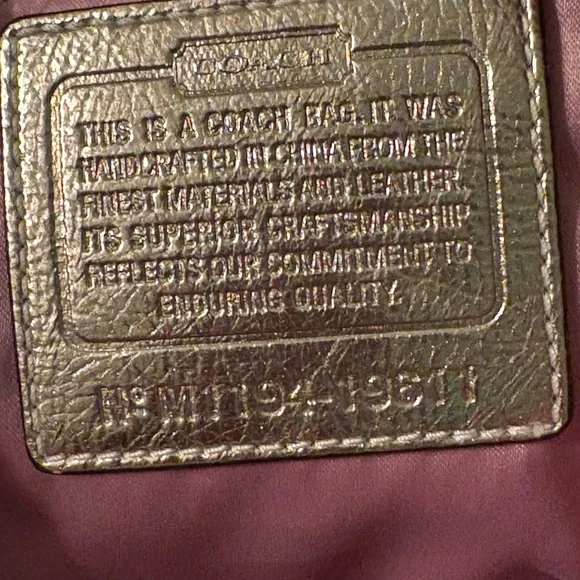 Coach Poppy Multicolor Madras Plaid Glam Shoulder Bag W/ Matching Wallet - Picture 2 of 16